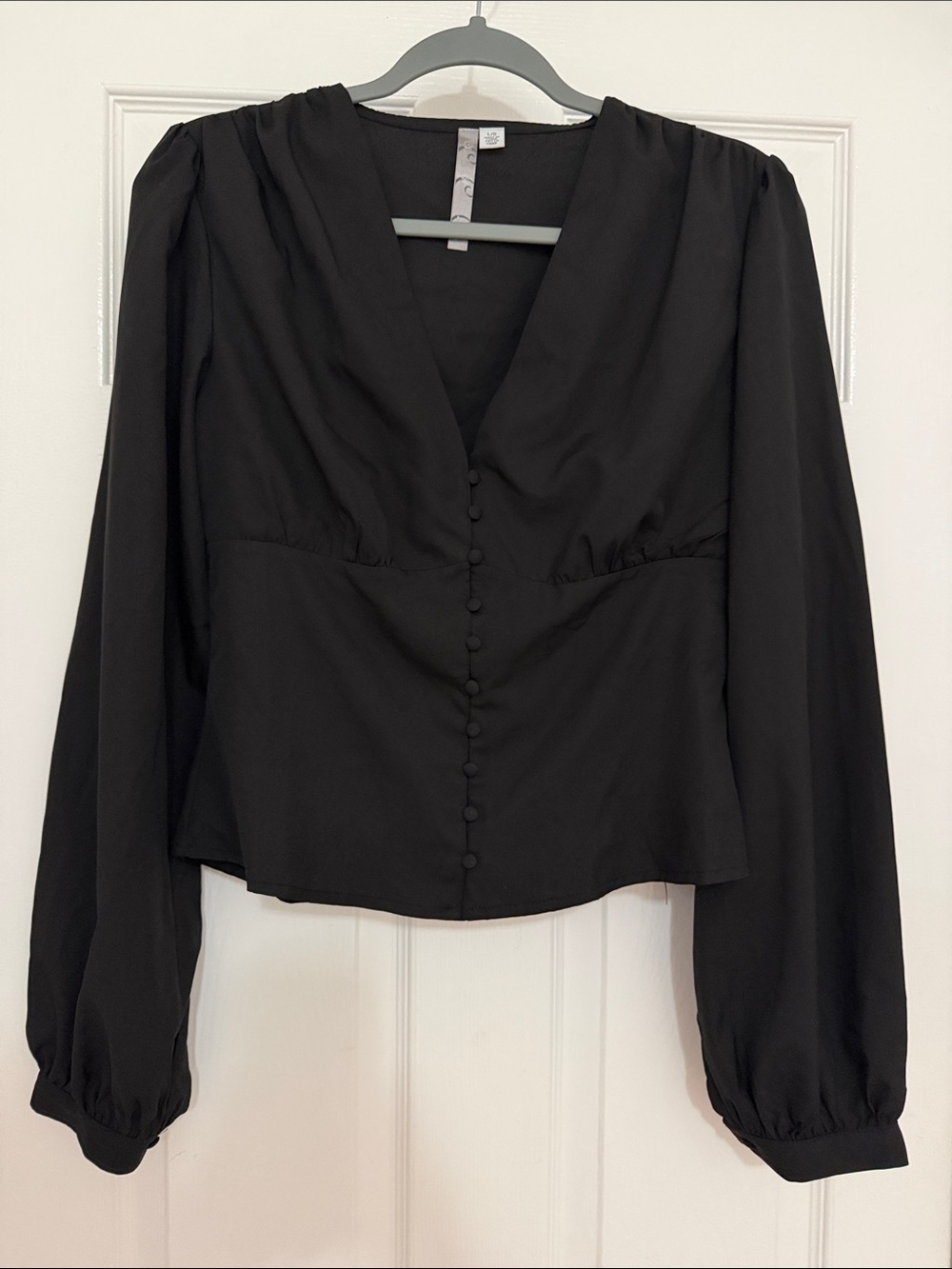 Charlie Charlie Charlotte Black Blouse